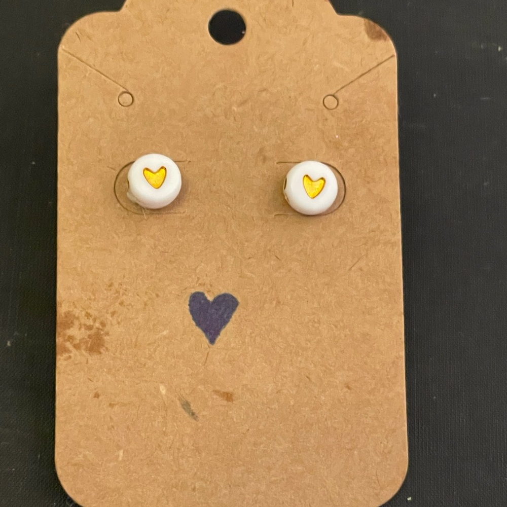 Heart earrings